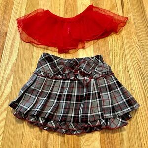 12 month girl skirts